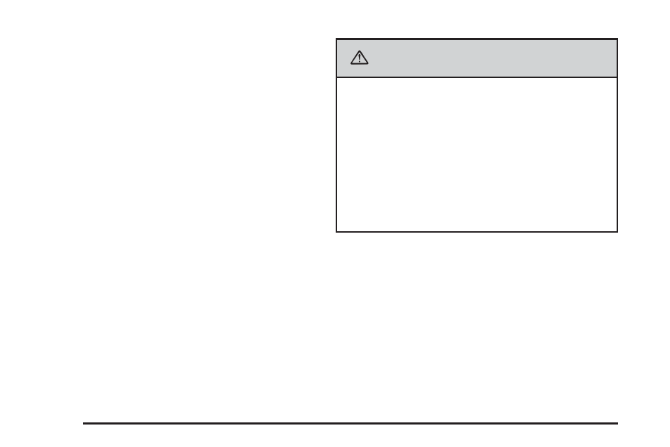 Caution | Saab 2006 9-7X User Manual | Page 38 / 434