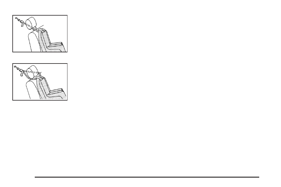 Securing a child restraint in a, Rear outside seat position -44 | Saab 2006 9-7X User Manual | Page 50 / 434