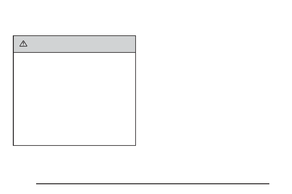 Caution | Saab 2006 9-7X User Manual | Page 54 / 434