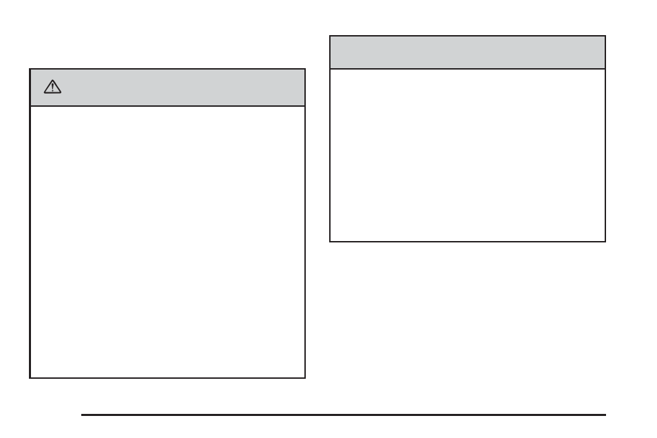 Caution | Saab 2006 9-7X User Manual | Page 58 / 434