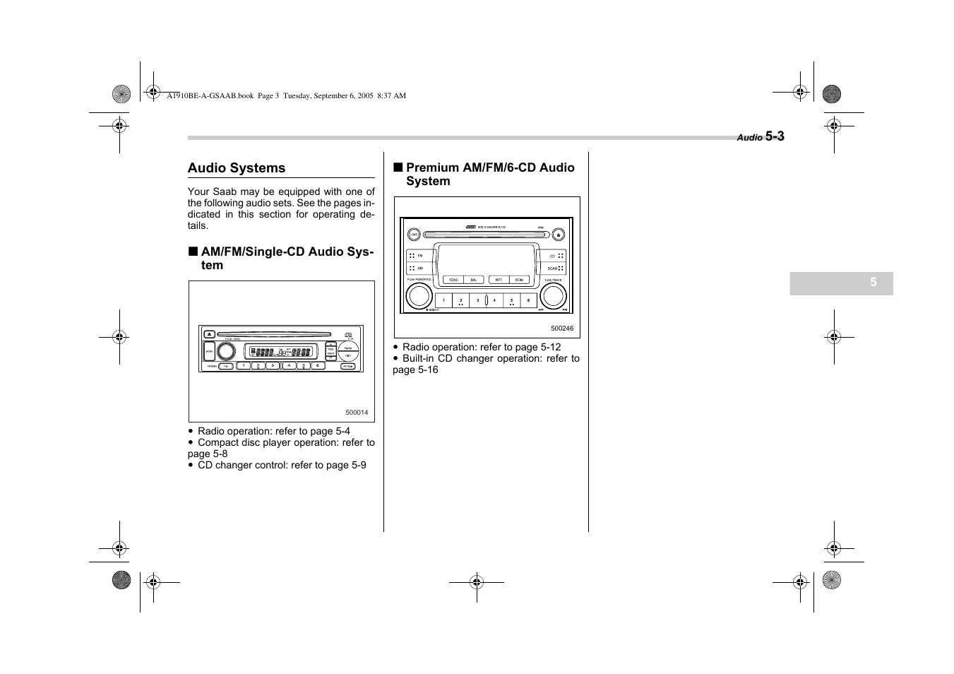 Saab 2006 9-2 User Manual | Page 145 / 322