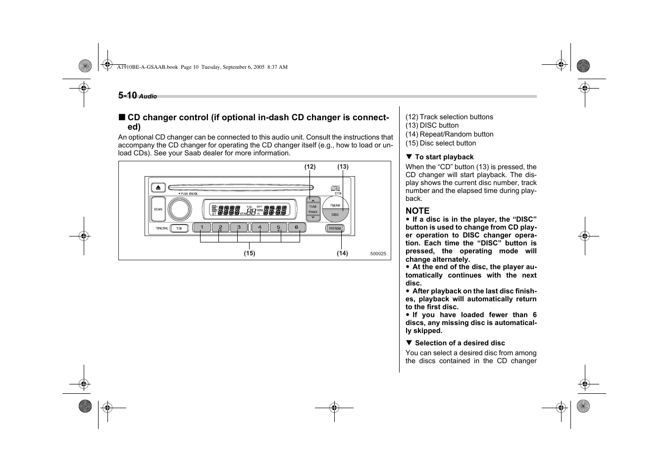 Saab 2006 9-2 User Manual | Page 152 / 322