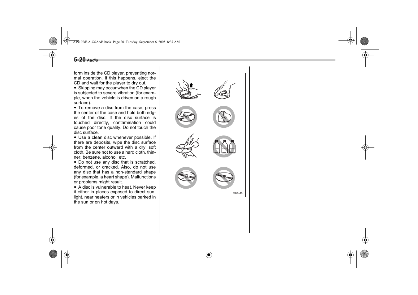 Saab 2006 9-2 User Manual | Page 162 / 322