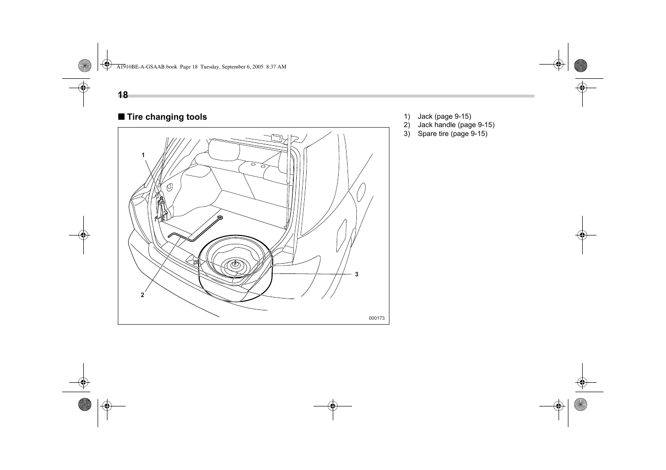 Saab 2006 9-2 User Manual | Page 24 / 322