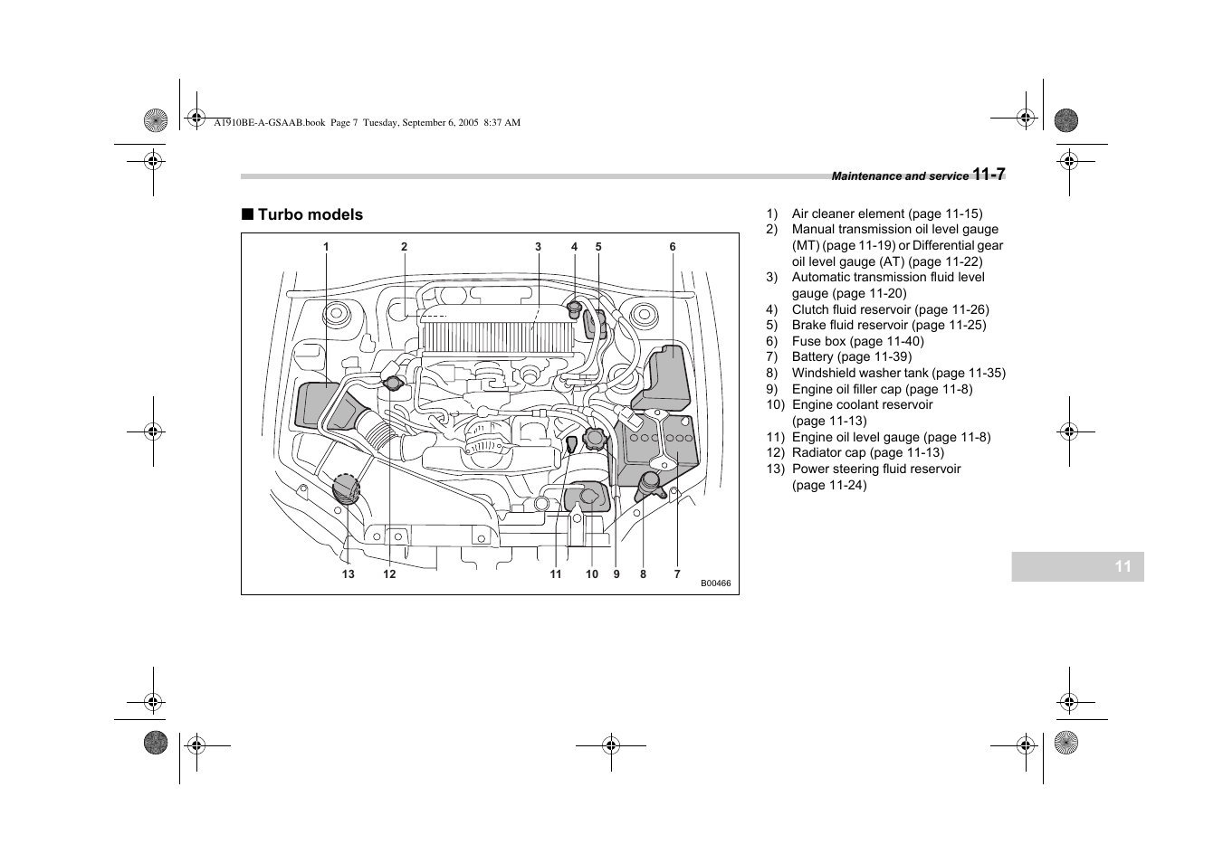 Saab 2006 9-2 User Manual | Page 245 / 322