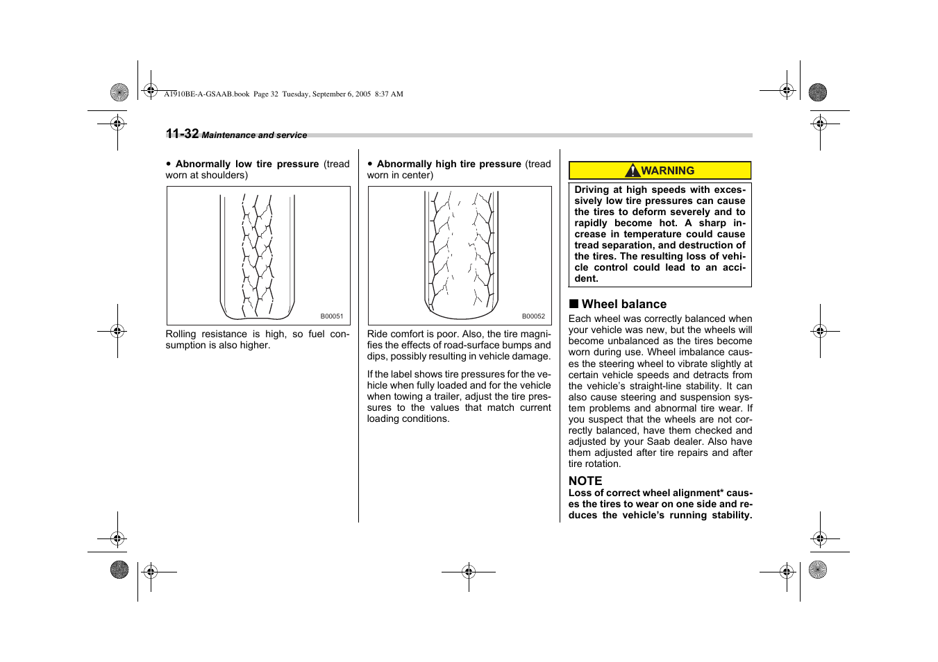 Saab 2006 9-2 User Manual | Page 270 / 322