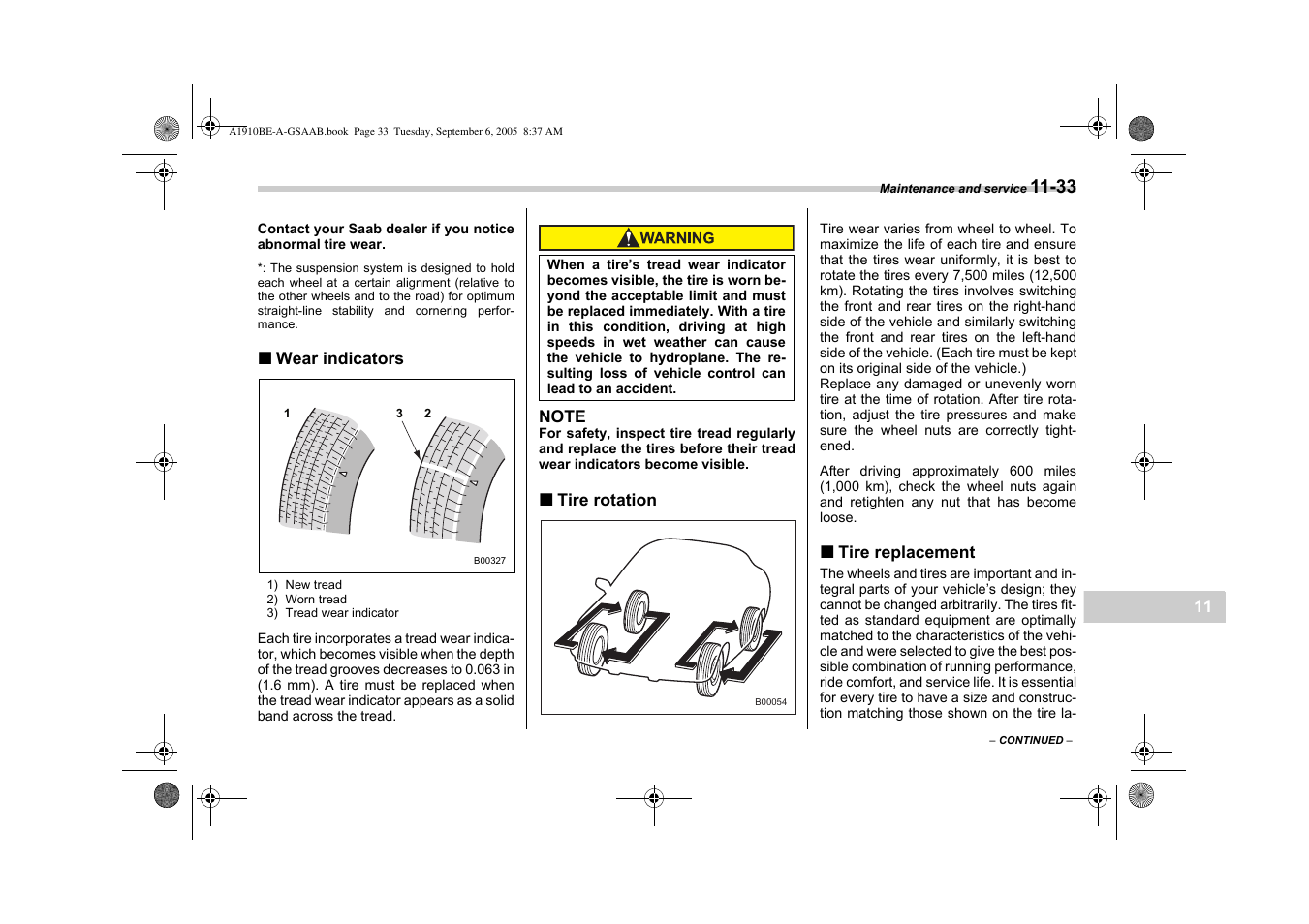 Saab 2006 9-2 User Manual | Page 271 / 322