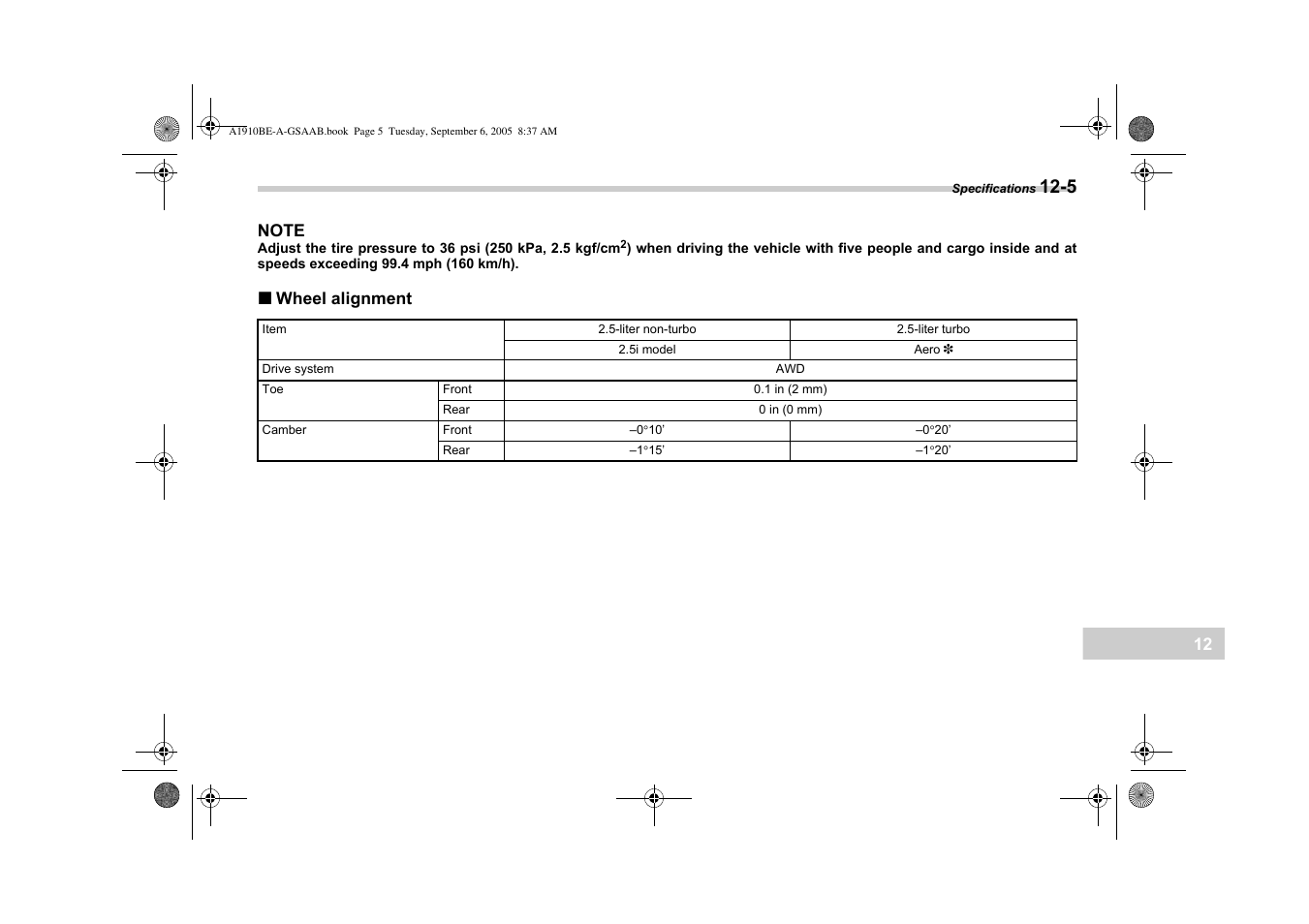 Saab 2006 9-2 User Manual | Page 295 / 322