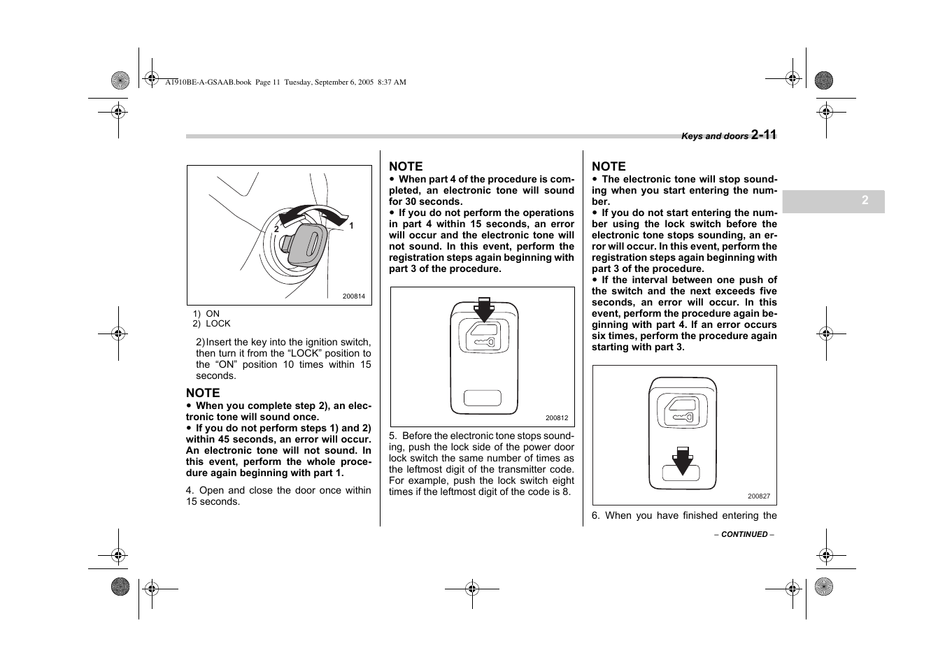 Saab 2006 9-2 User Manual | Page 91 / 322
