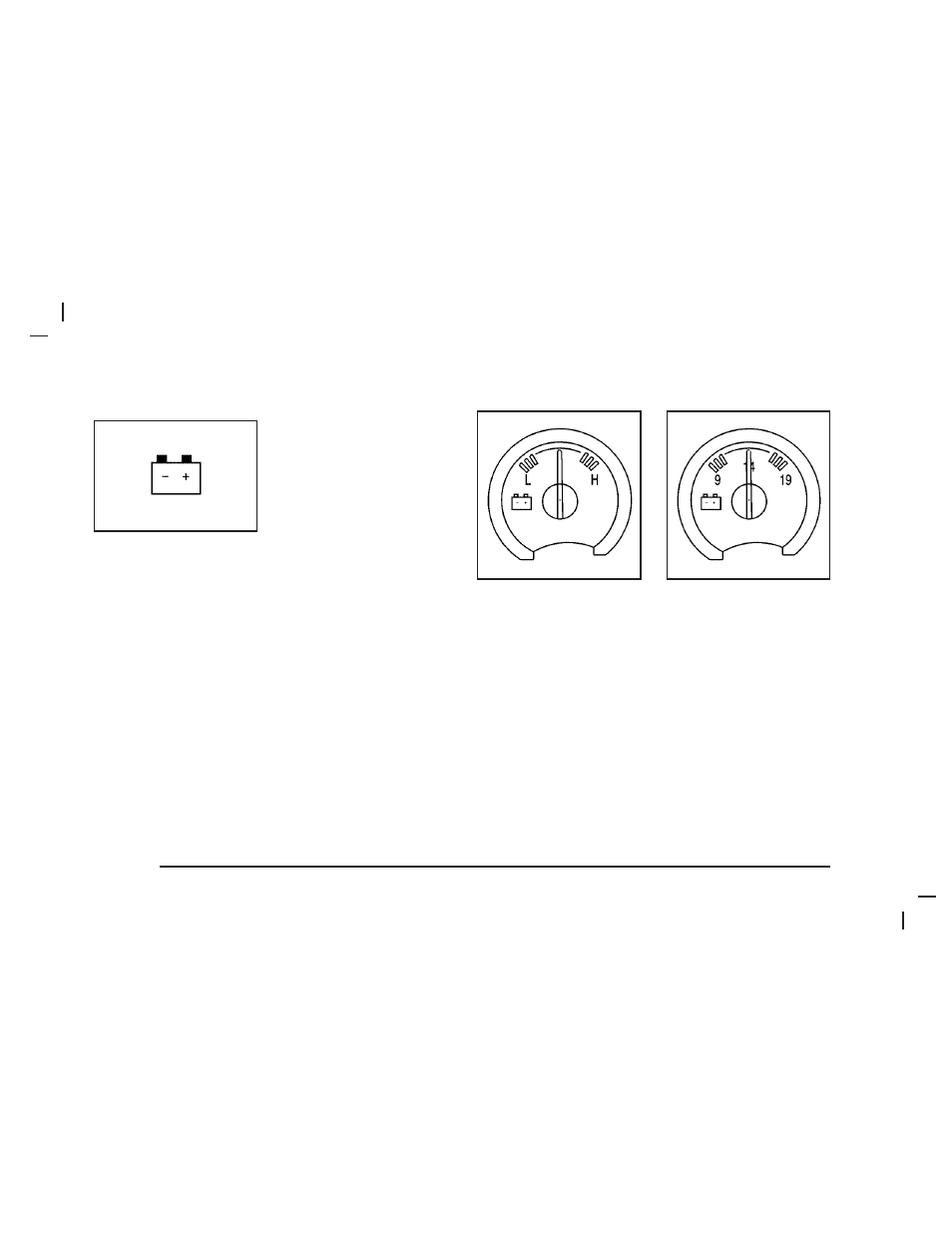 Charging system light, Voltmeter gage | Saab 2005 9-7X User Manual | Page 144 / 398