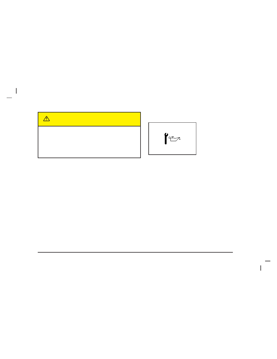 Caution, Change engine oil light | Saab 2005 9-7X User Manual | Page 151 / 398