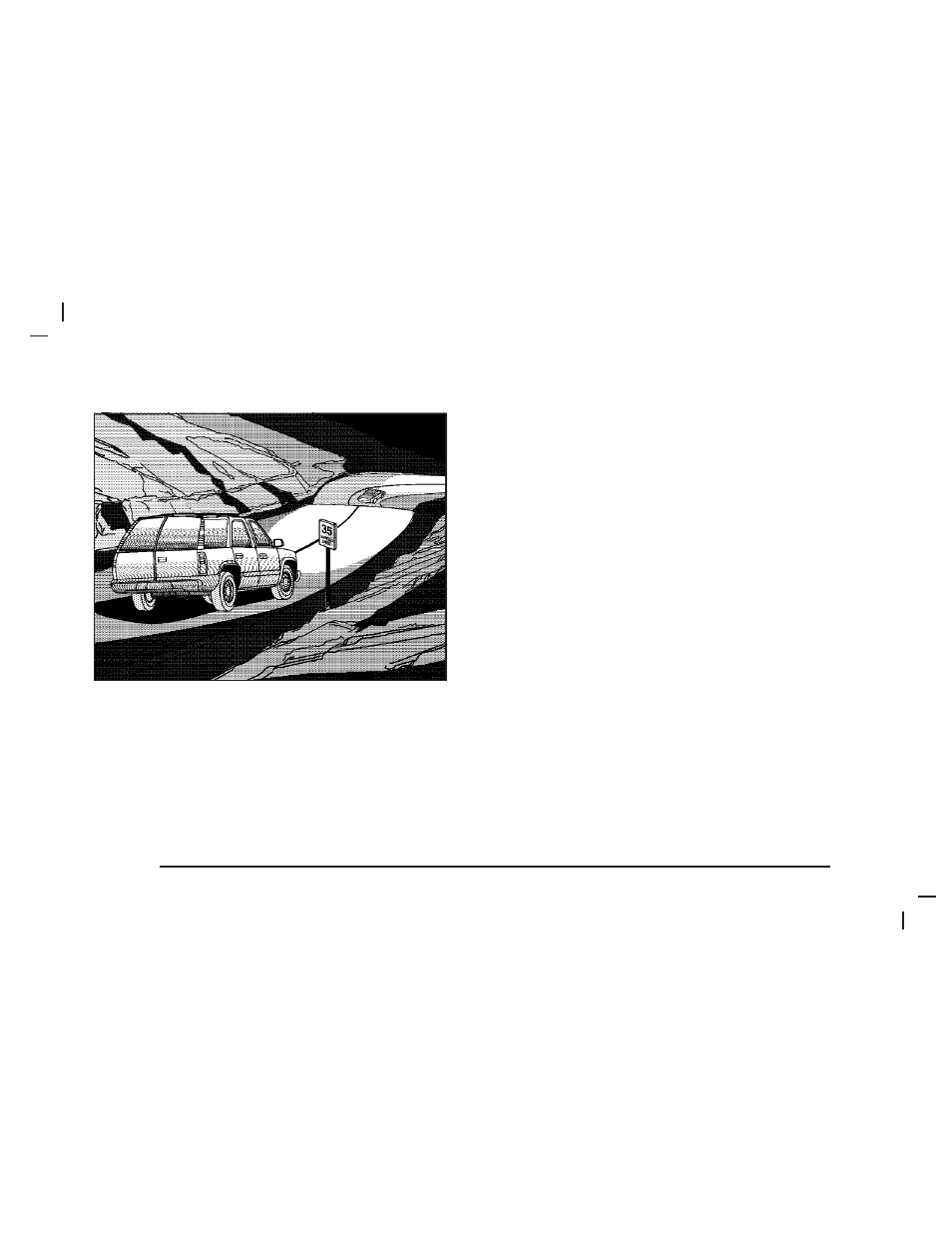 Driving at night | Saab 2005 9-7X User Manual | Page 222 / 398