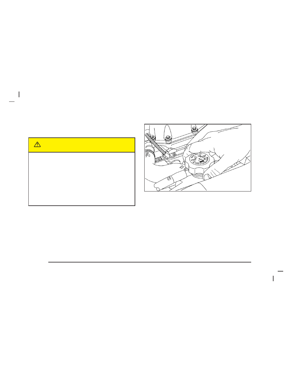 Caution | Saab 2005 9-7X User Manual | Page 282 / 398