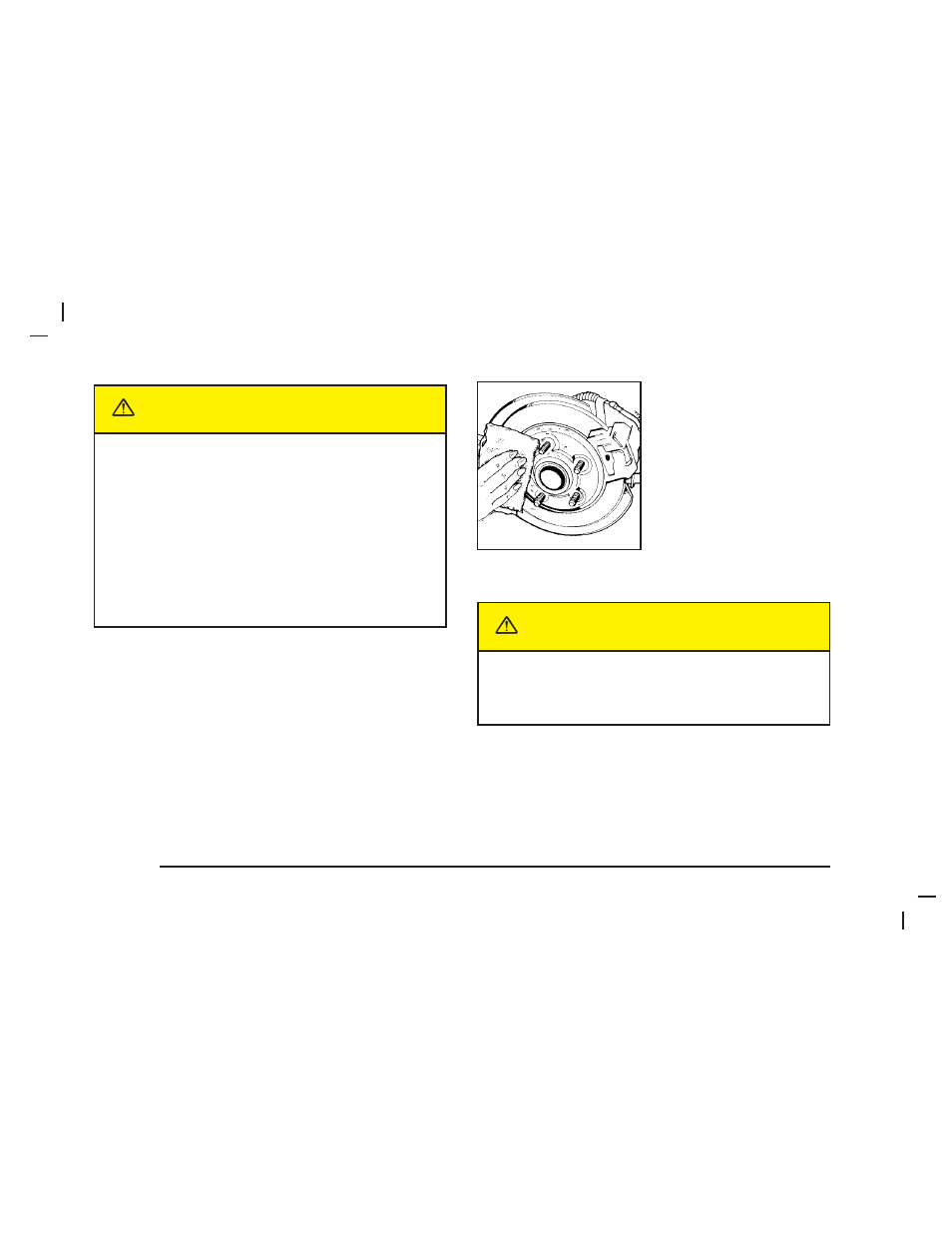 Caution | Saab 2005 9-7X User Manual | Page 328 / 398