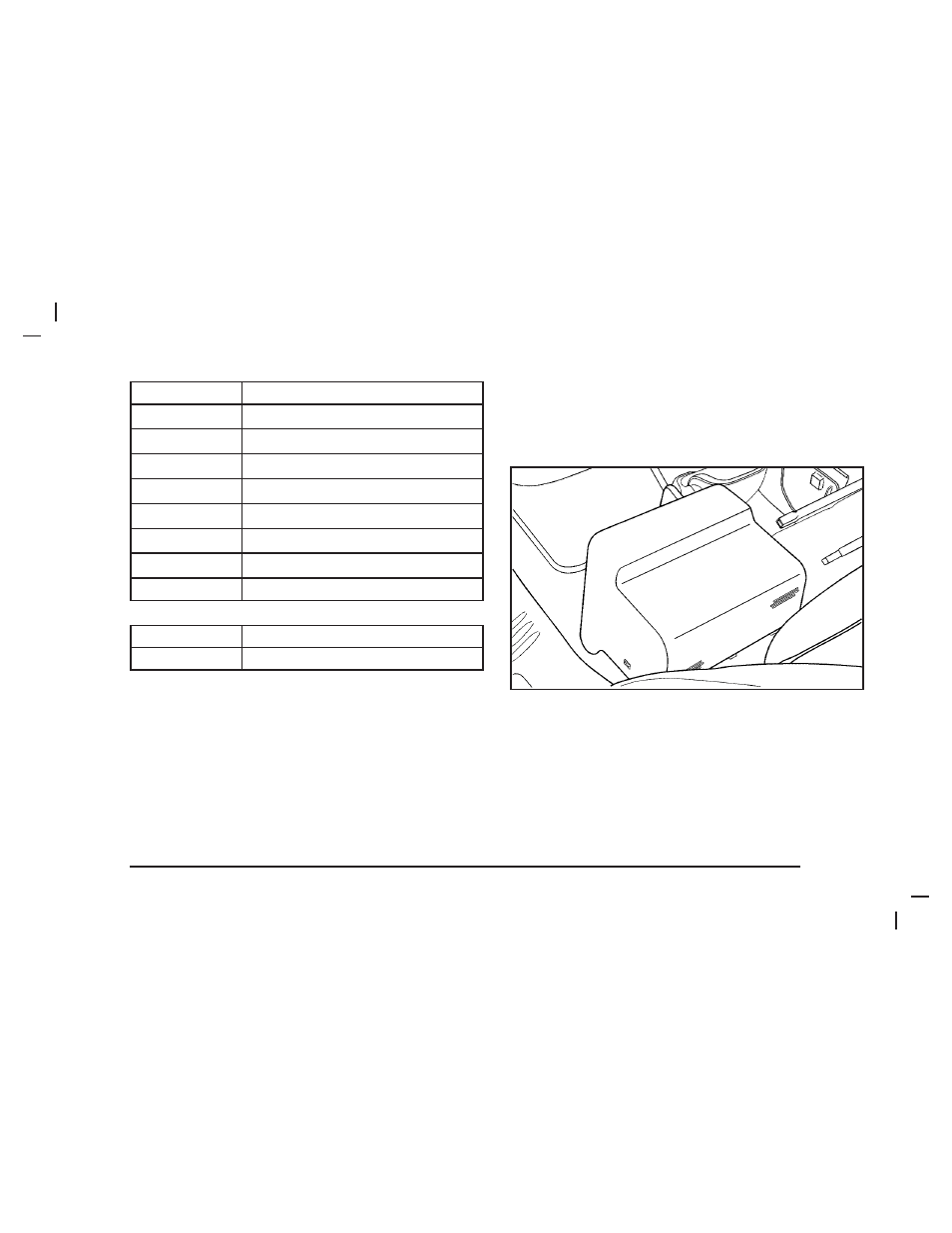 Rear underseat fuse block | Saab 2005 9-7X User Manual | Page 355 / 398