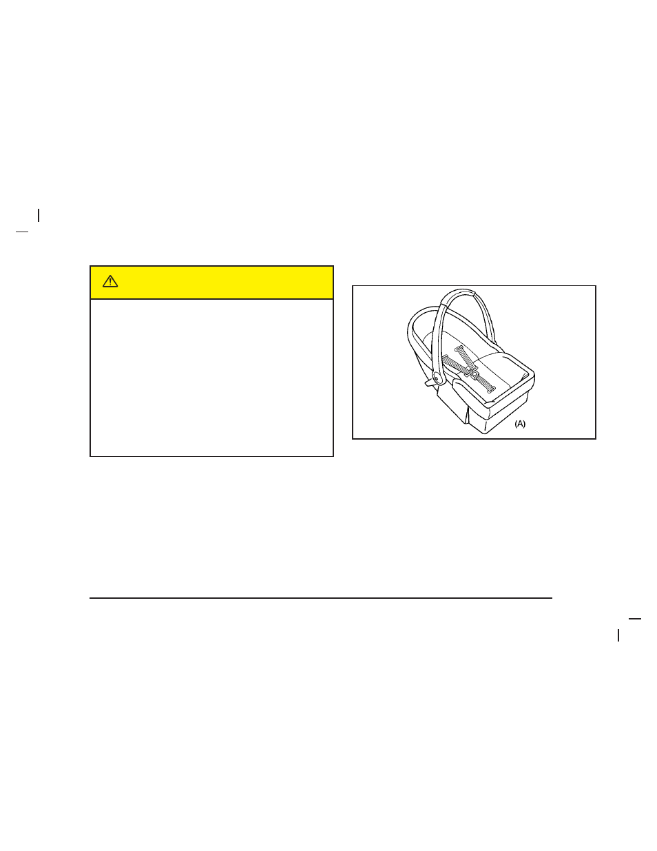 Caution, Child restraint systems | Saab 2005 9-7X User Manual | Page 37 / 398