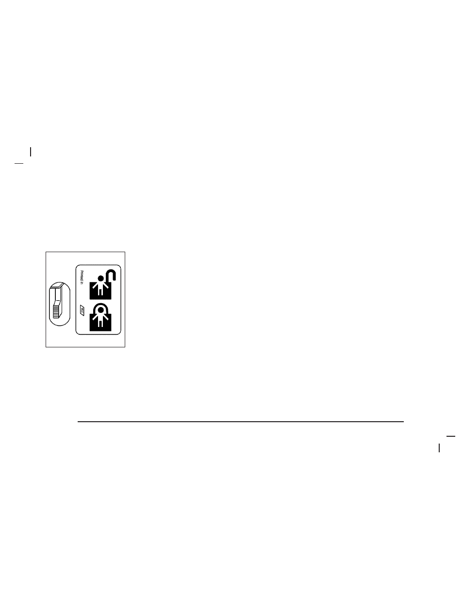 Rear door security locks, Lockout protection | Saab 2005 9-7X User Manual | Page 78 / 398