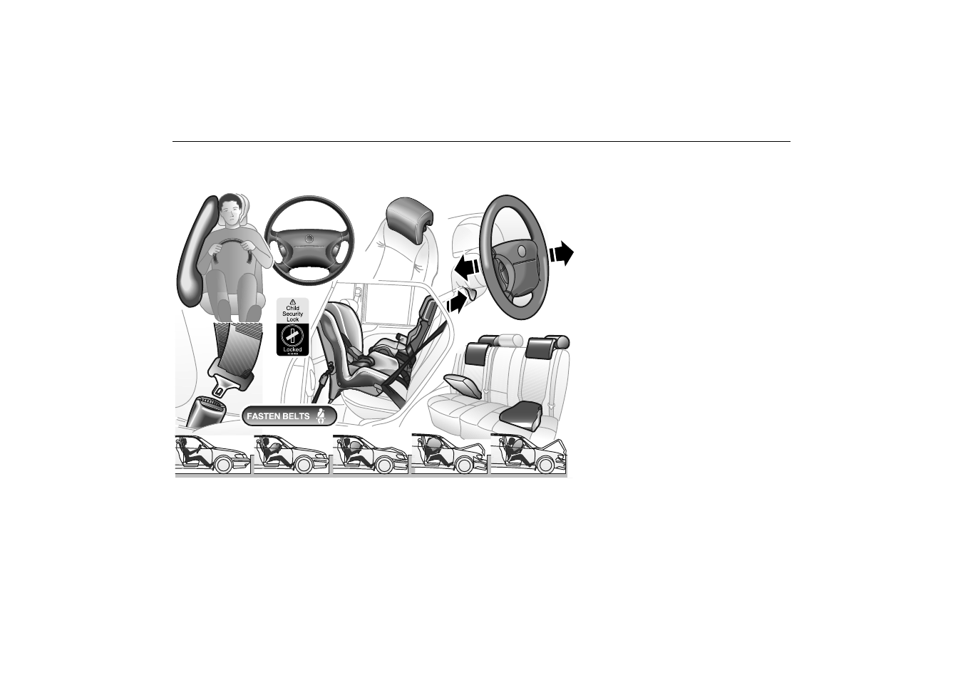 Safety | Saab 2001 9-3 User Manual | Page 11 / 260