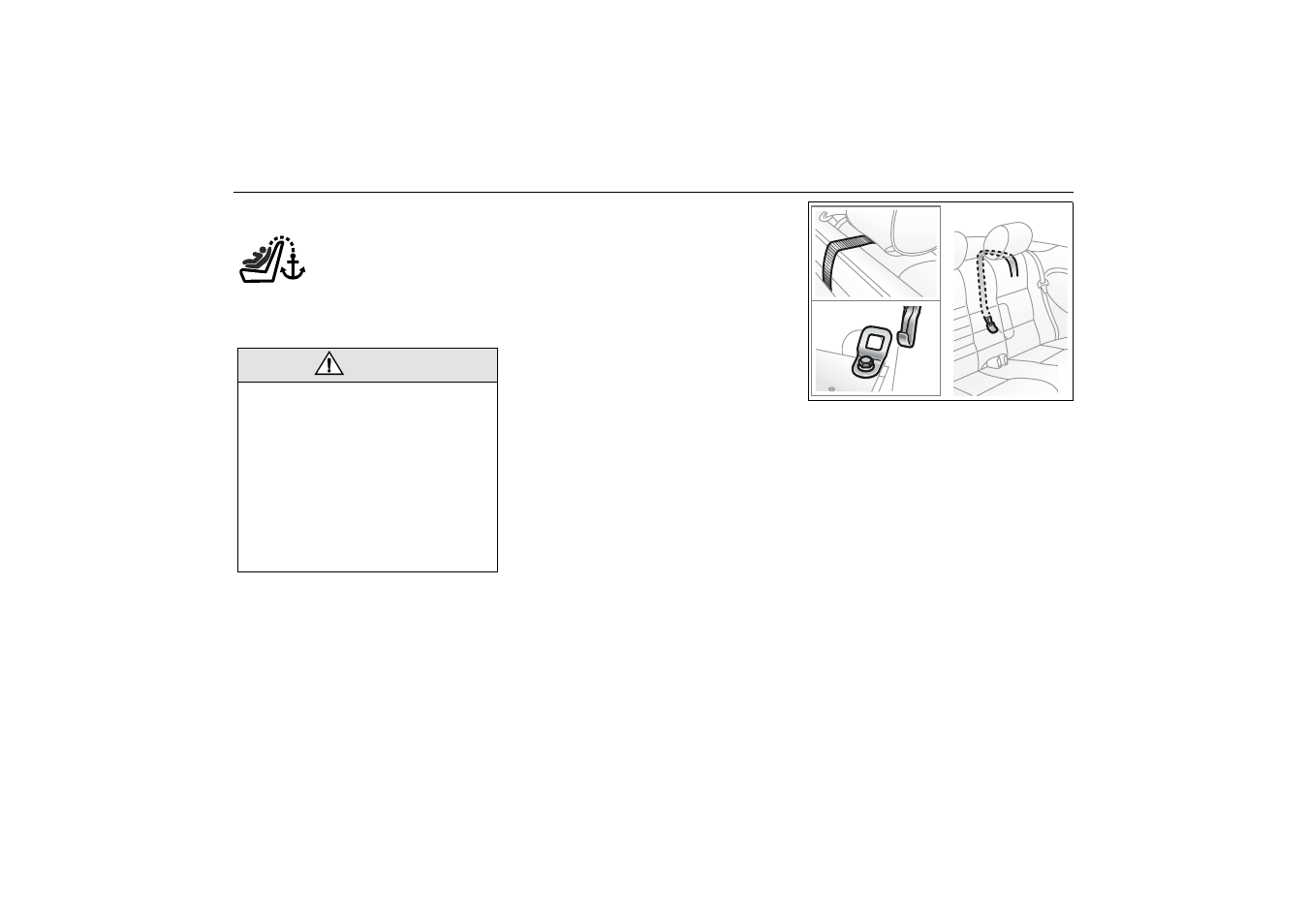 Child tether anchorages, convertible models, Nd 24, D 24 | Saab 2001 9-3 User Manual | Page 24 / 260