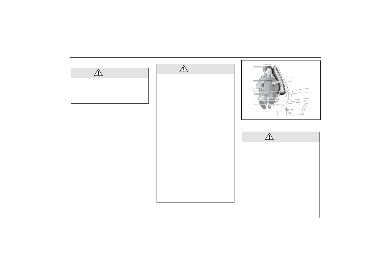 Front passenger seat, Side airbag | Saab 2001 9-3 User Manual | Page 30 / 260