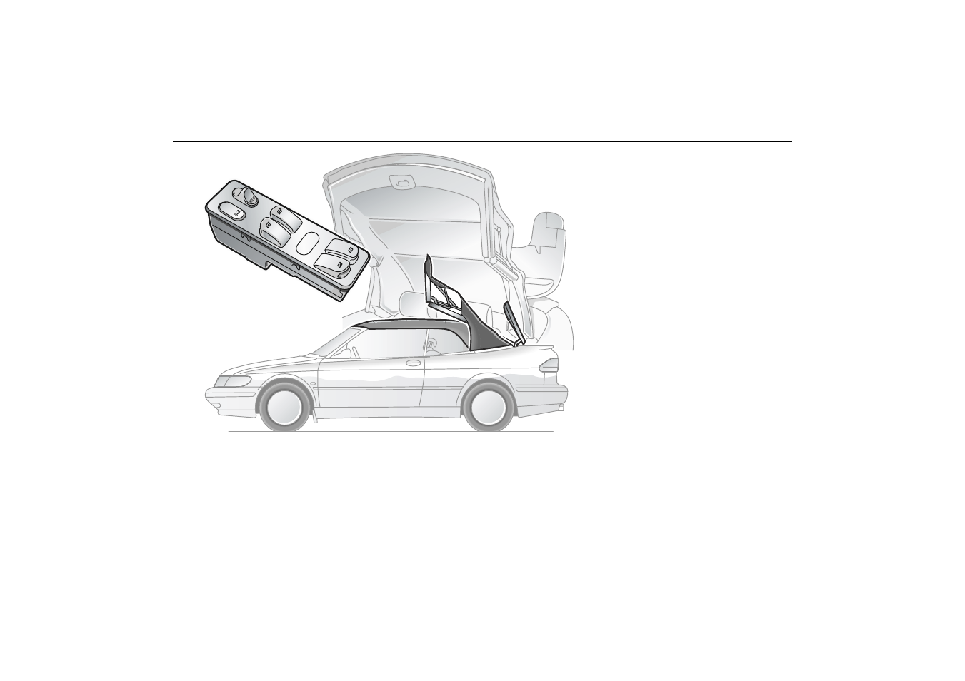 Convertible | Saab 2001 9-3 User Manual | Page 47 / 260