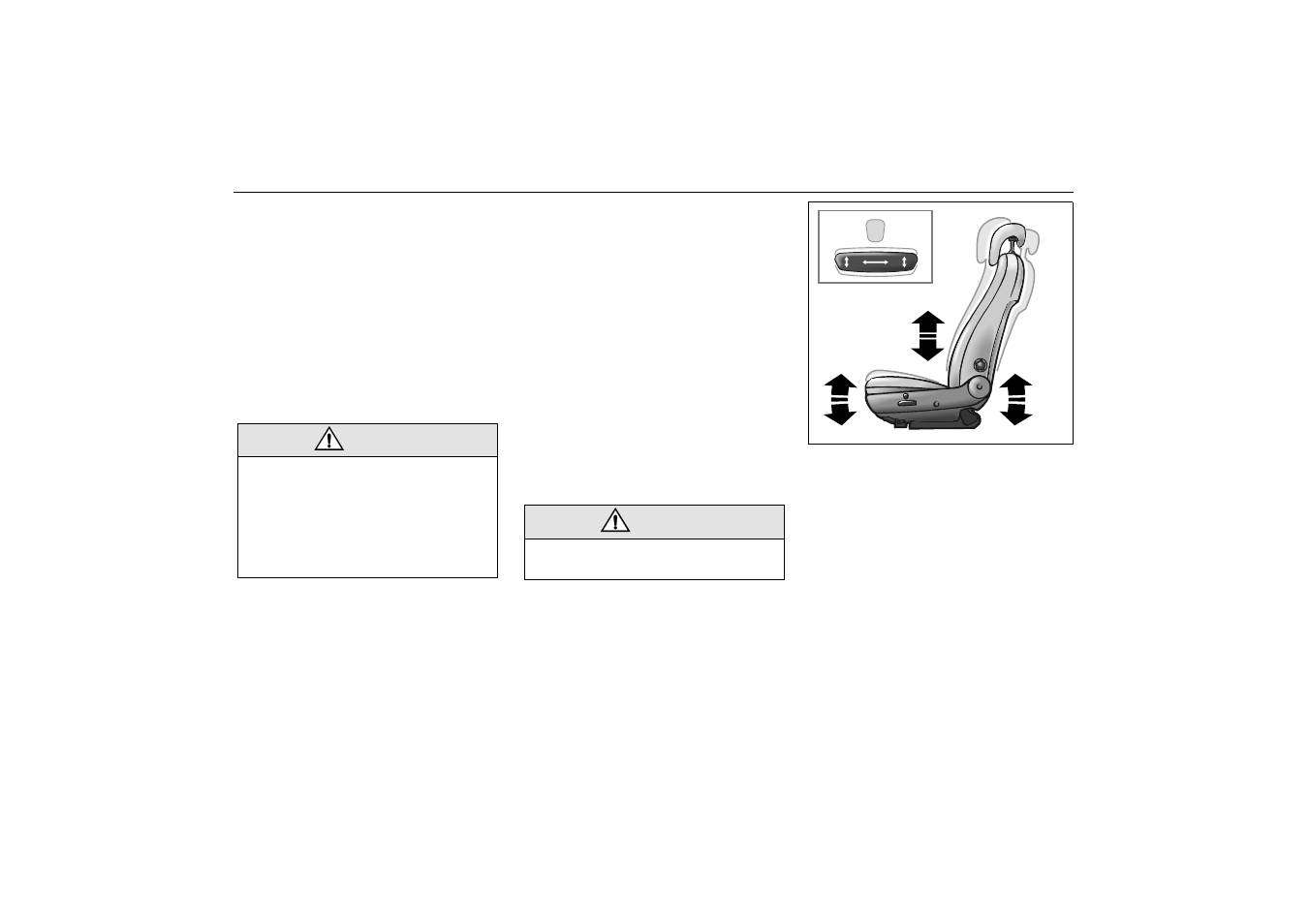 Seats, Side airbags, Height | Fuel | Saab 2000 9-5 User Manual | Page 102 / 256