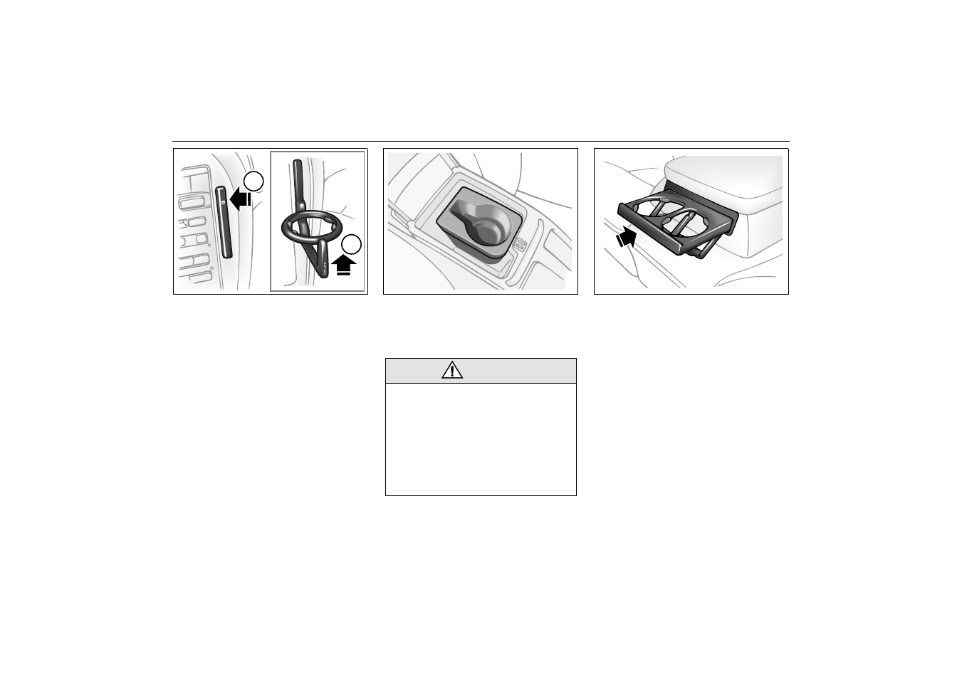 Cup holders | Saab 2000 9-5 User Manual | Page 115 / 256