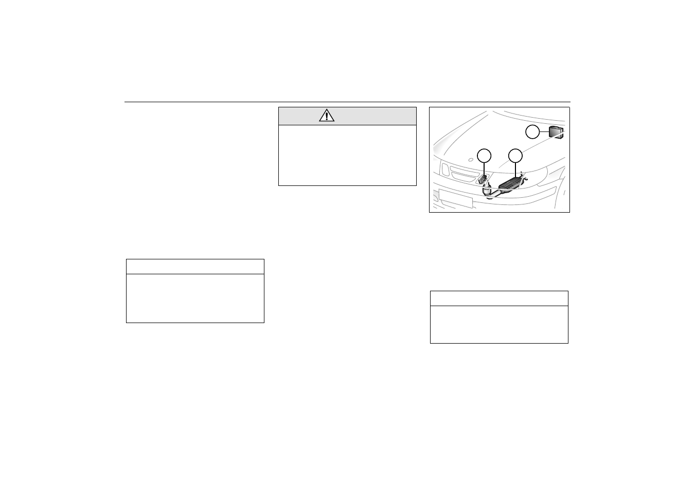 Important considerations with catalytic converters | Saab 2000 9-5 User Manual | Page 133 / 256