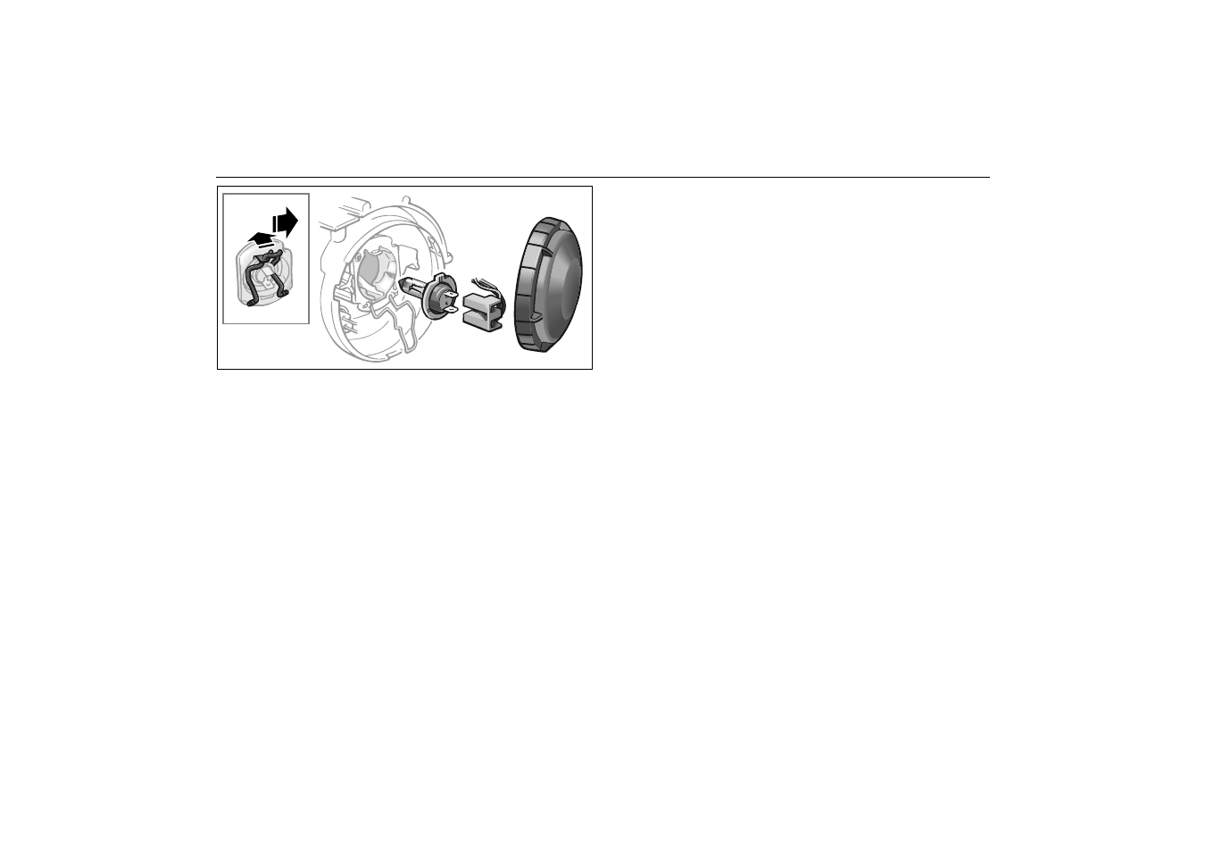 Headlamp bulb for low beam | Saab 2000 9-5 User Manual | Page 183 / 256