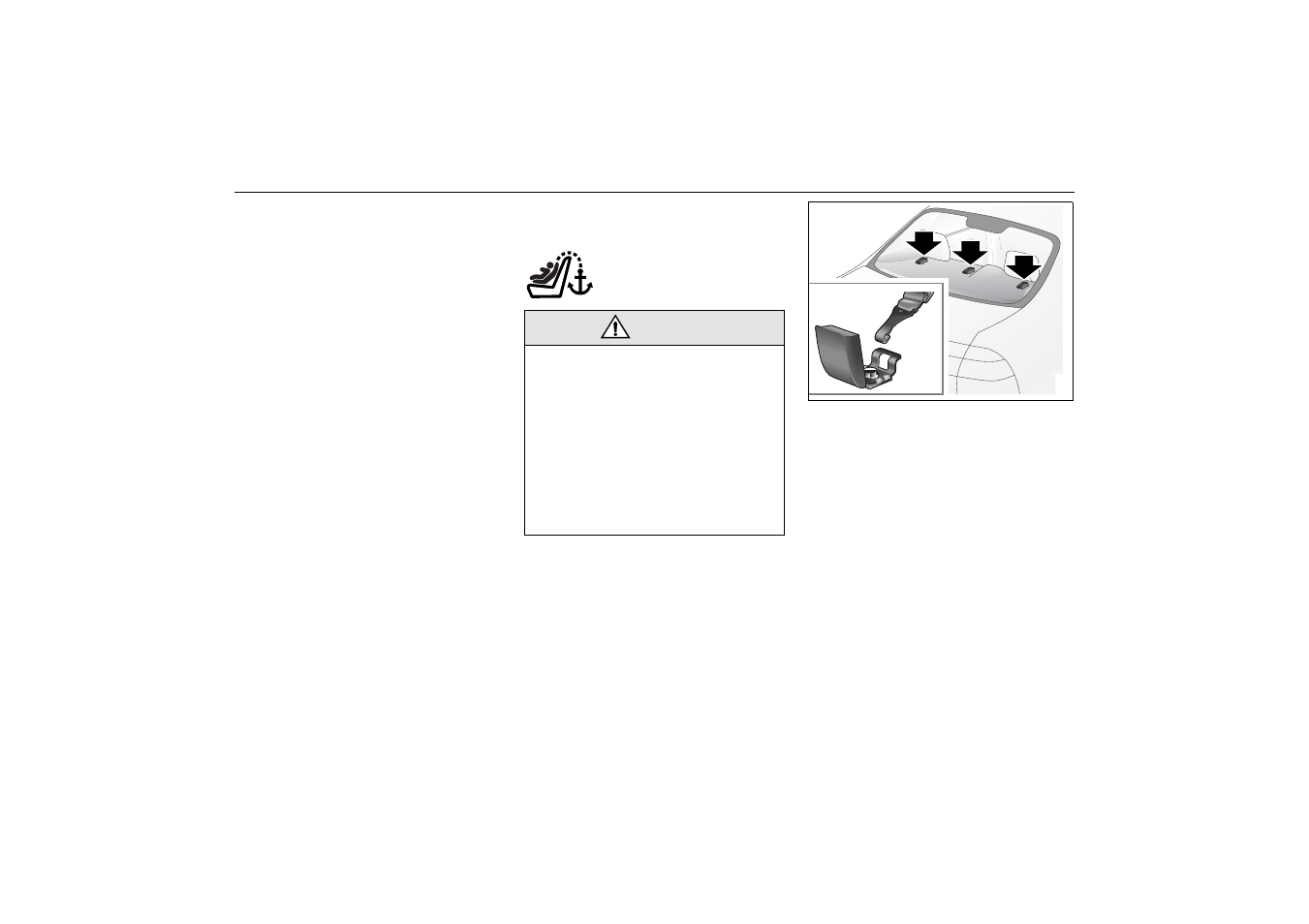 Child tether anchorages | Saab 2000 9-5 User Manual | Page 19 / 256