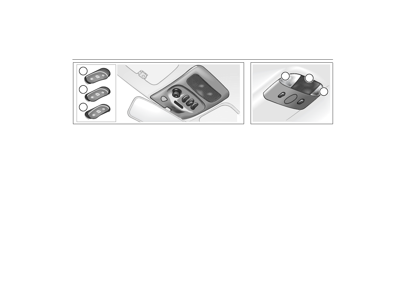 Interior lighting, Luggage-compartment lighting, Folding the rear seat, 9-5 sedan | Saab 2000 9-5 User Manual | Page 64 / 256