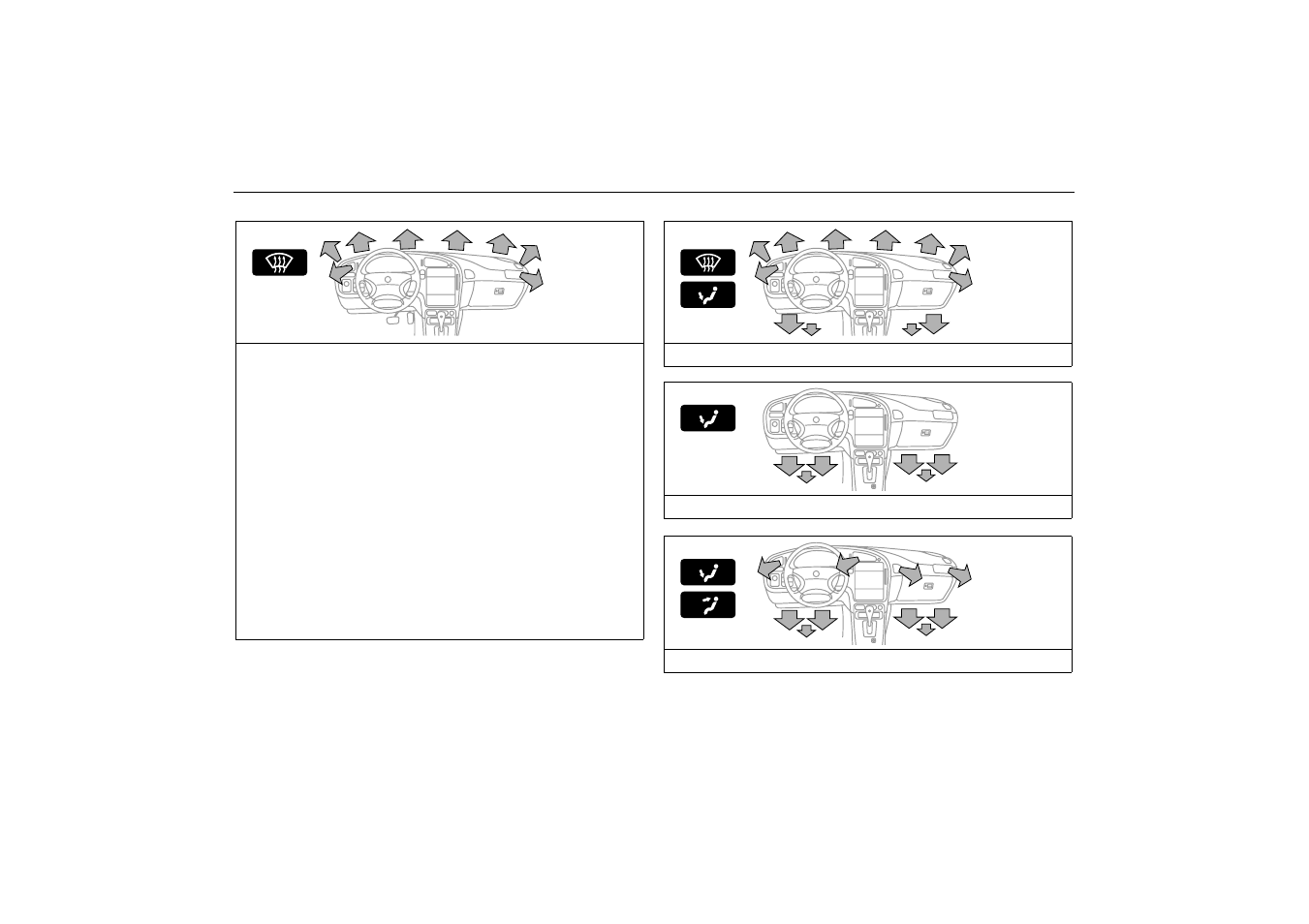 Air distribution, 72 instruments and controls | Saab 2000 9-5 User Manual | Page 72 / 256