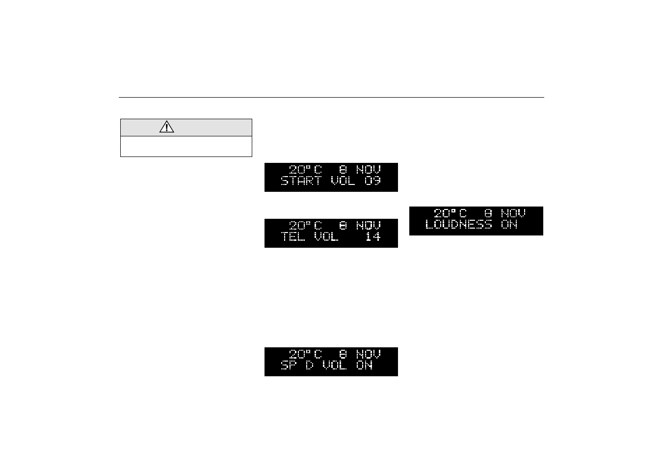 General functions, Volume-preset mode, Adjusting the volume | Speed-dependent volume (sp d vol) on/off, Loudness on/off, Touching up the paint | Saab 2000 9-5 User Manual | Page 93 / 256