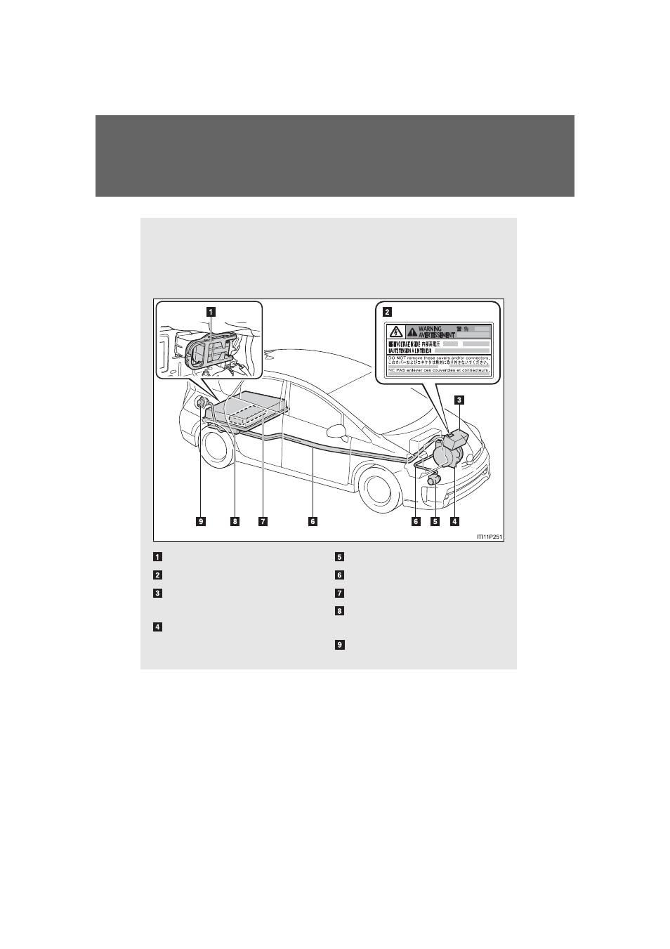 Plug-in hybrid system precautions | TOYOTA 2013 Prius PHV User Manual | Page 113 / 744