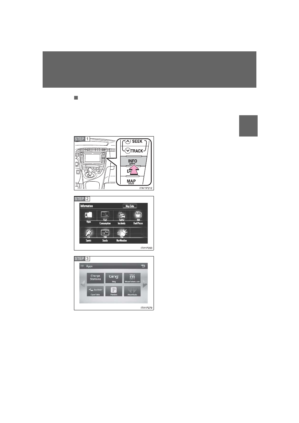 TOYOTA 2013 Prius PHV User Manual | Page 140 / 744