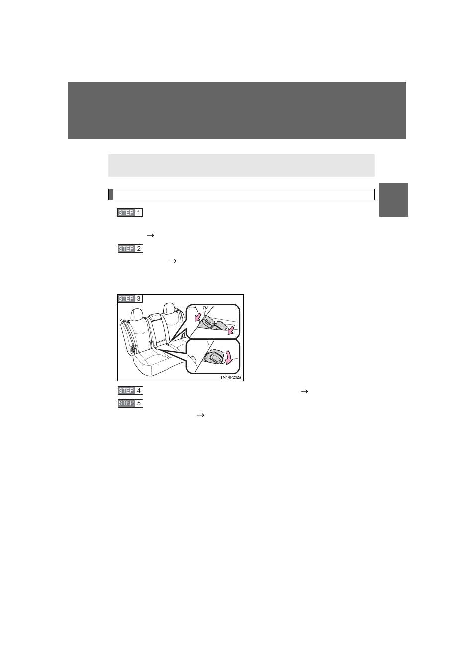 Rear seats | TOYOTA 2013 Prius PHV User Manual | Page 218 / 744