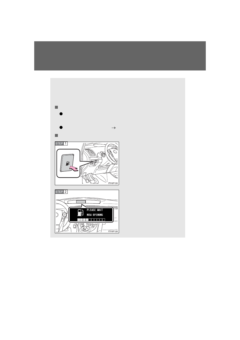 Sec_01-07, Opening the fuel tank cap | TOYOTA 2013 Prius PHV User Manual | Page 243 / 744