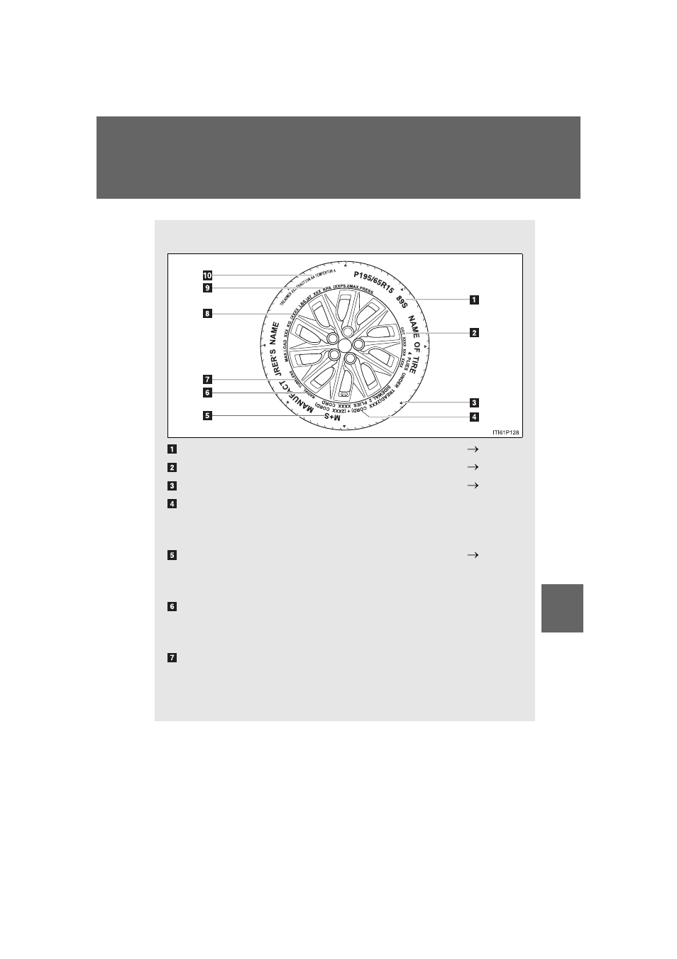 Tire information | TOYOTA 2013 Prius PHV User Manual | Page 689 / 744