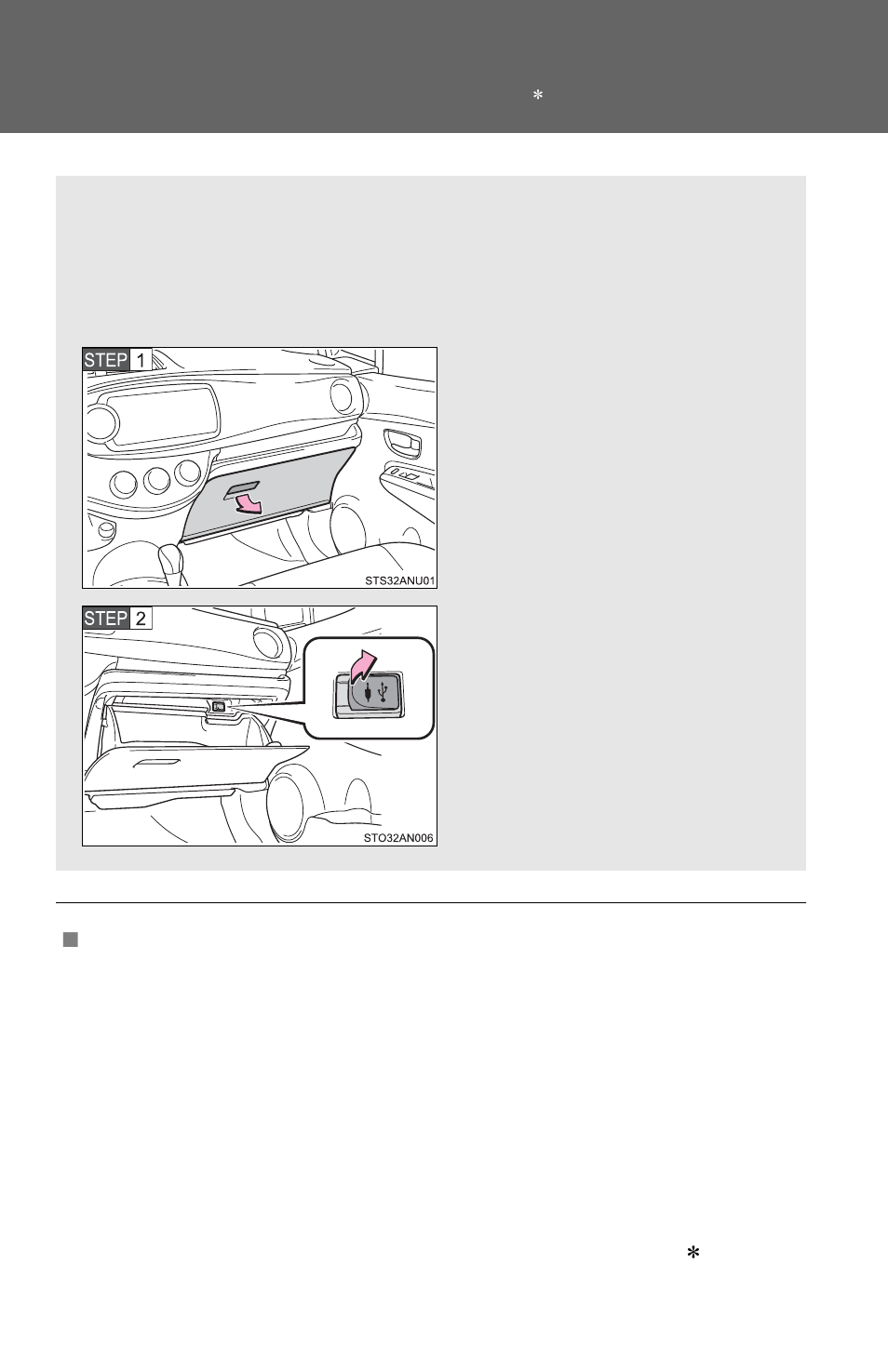 Sec_3-2, Using the aux port/usb port | TOYOTA 2012 Yaris Hatchback User Manual | Page 180 / 365