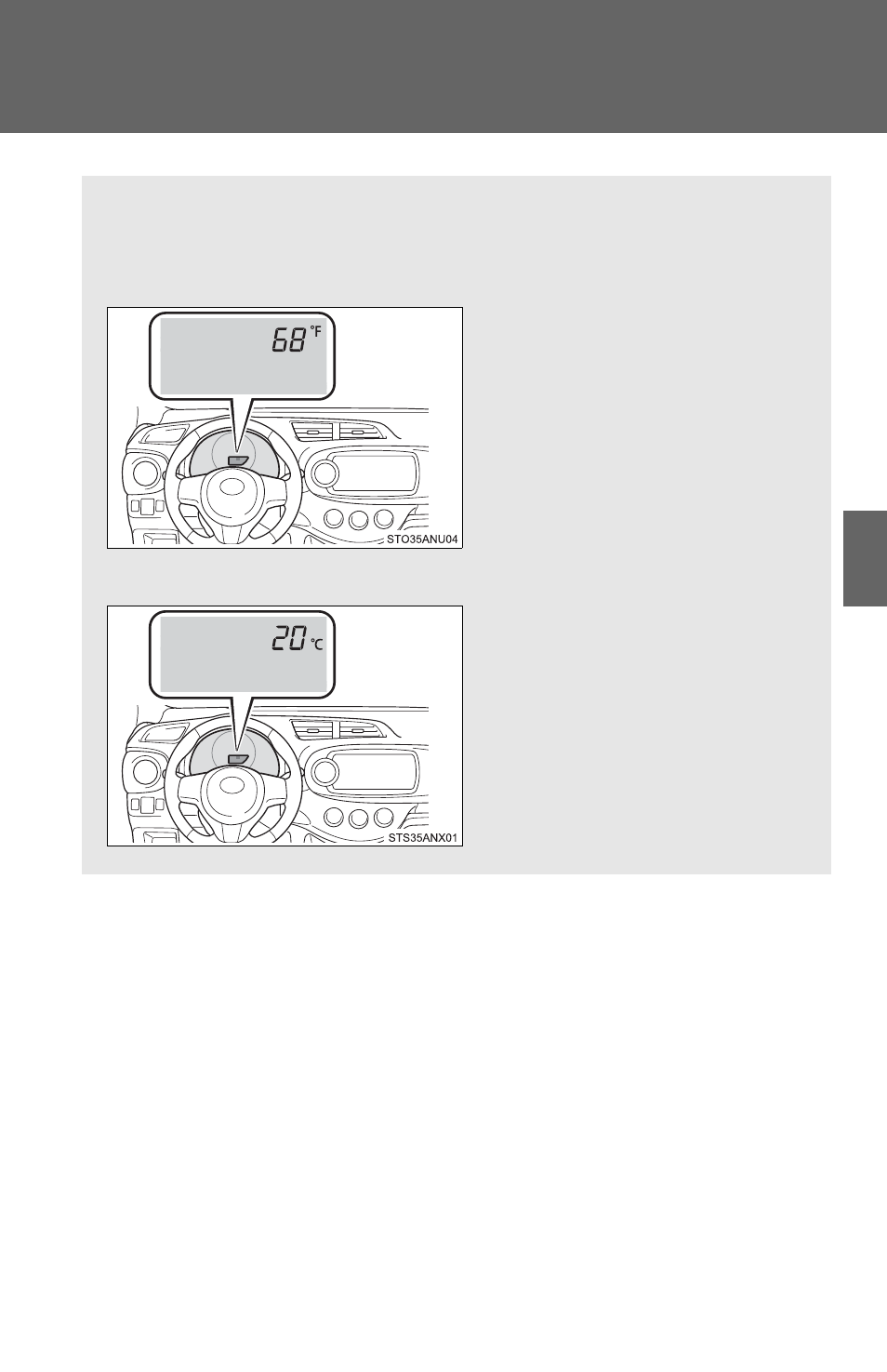 Outside temperature display | TOYOTA 2012 Yaris Hatchback User Manual | Page 191 / 365