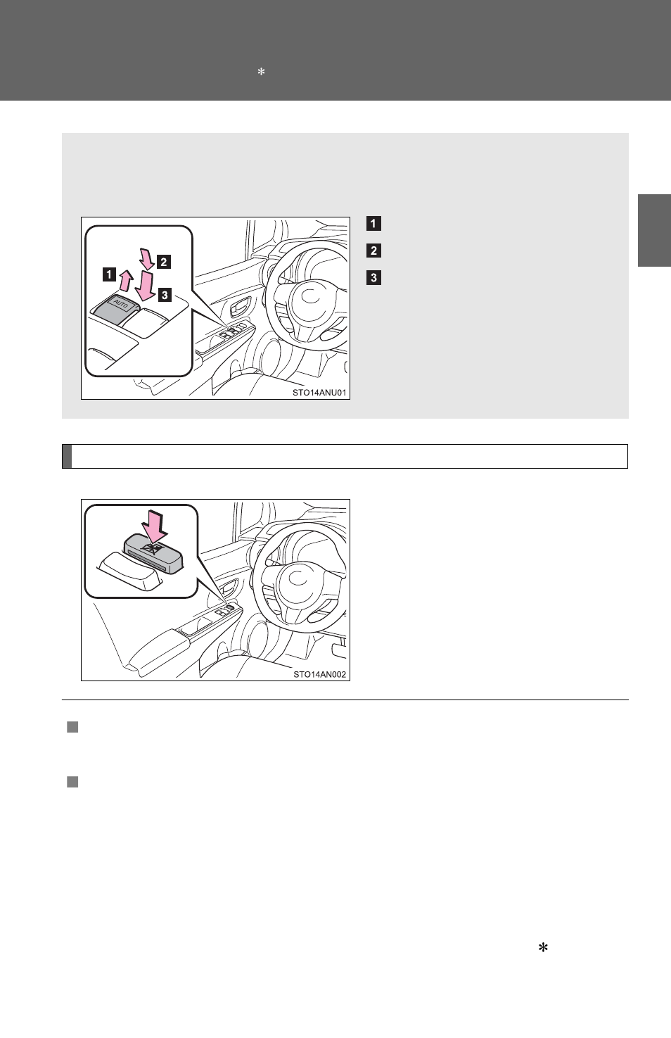 Sec_1-4, Power windows | TOYOTA 2012 Yaris Hatchback User Manual | Page 49 / 365