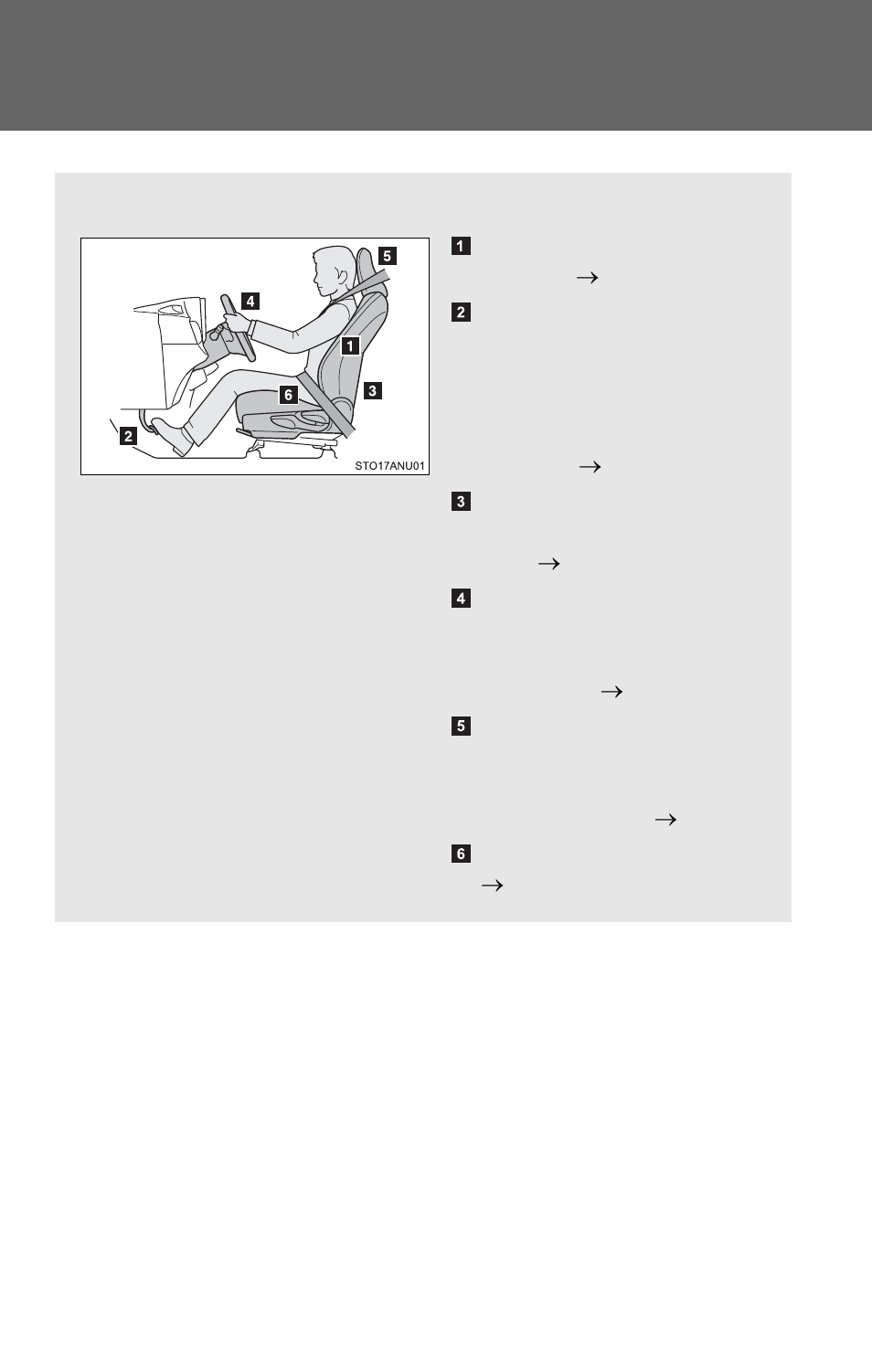 Sec_1-7, Correct driving posture | TOYOTA 2012 Yaris Hatchback User Manual | Page 60 / 365