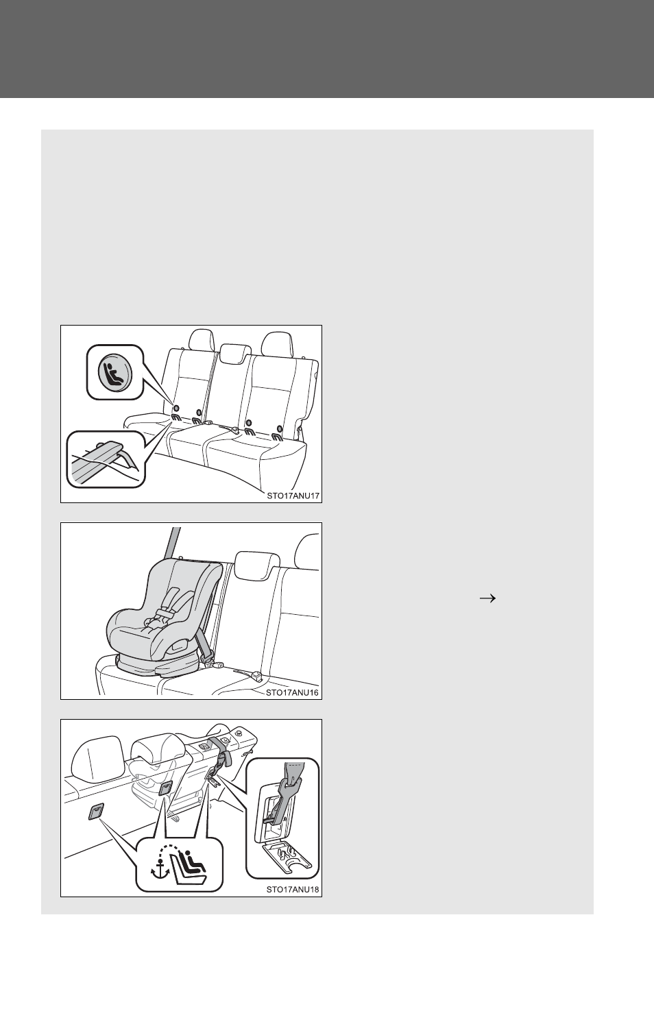 Installing child restraints | TOYOTA 2012 Yaris Hatchback User Manual | Page 84 / 365