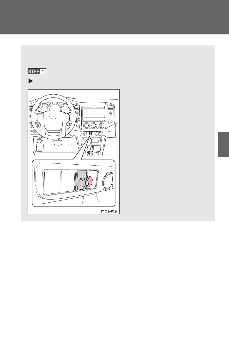 Using the aux port | TOYOTA 2012 Tacoma User Manual | Page 274 / 594