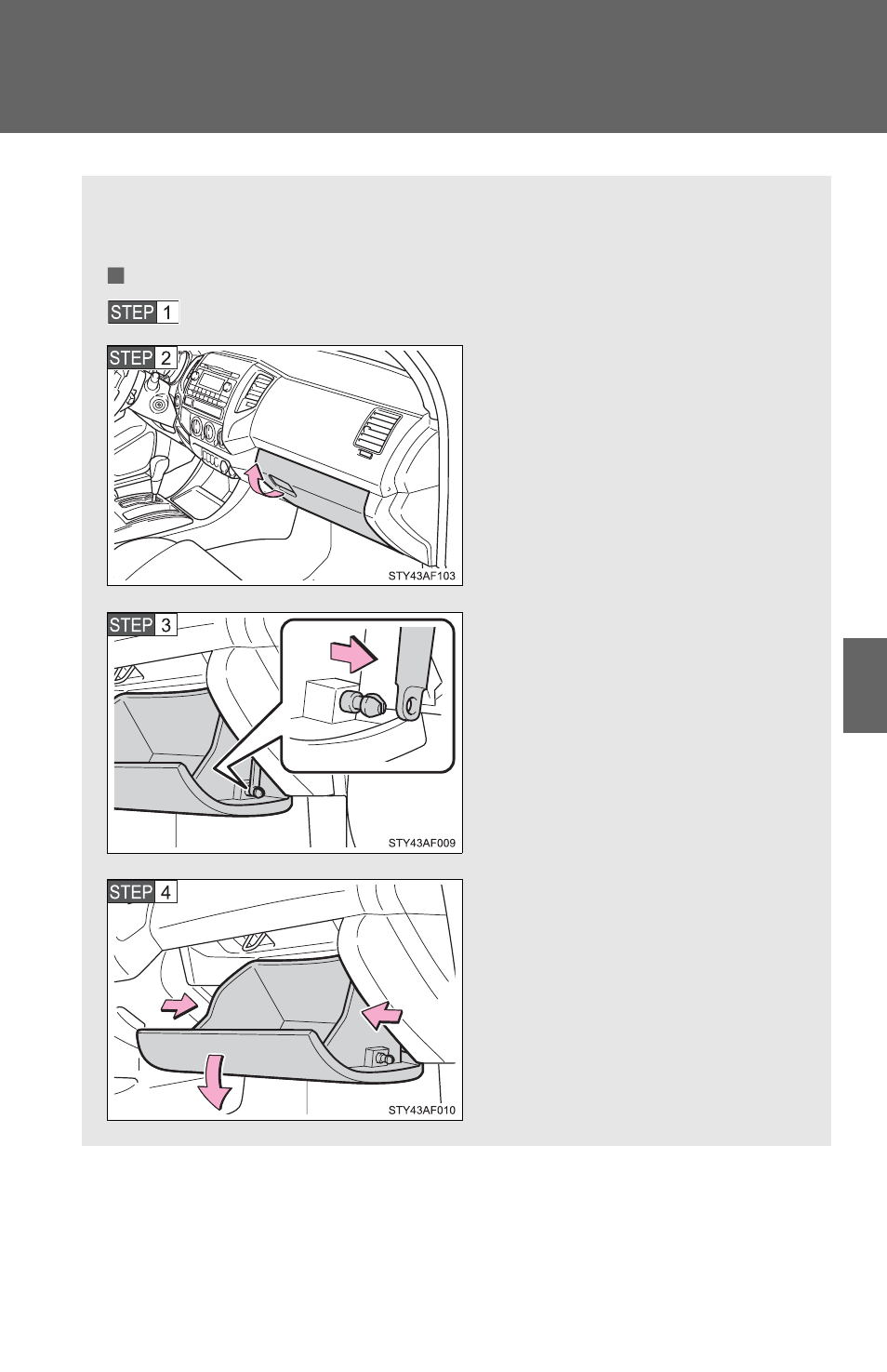 Air conditioning filter | TOYOTA 2012 Tacoma User Manual | Page 441 / 594