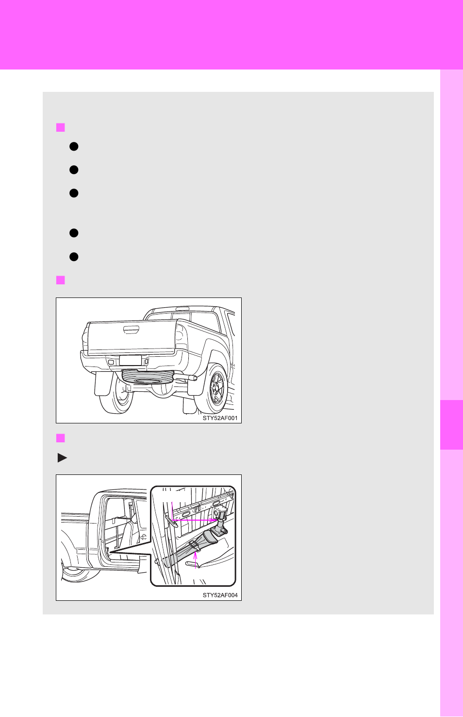 If you have a flat tire | TOYOTA 2012 Tacoma User Manual | Page 486 / 594