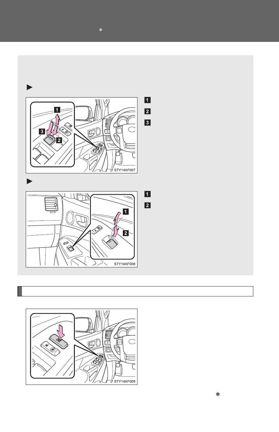 Sec_1-4, Power windows | TOYOTA 2012 Tacoma User Manual | Page 54 / 594