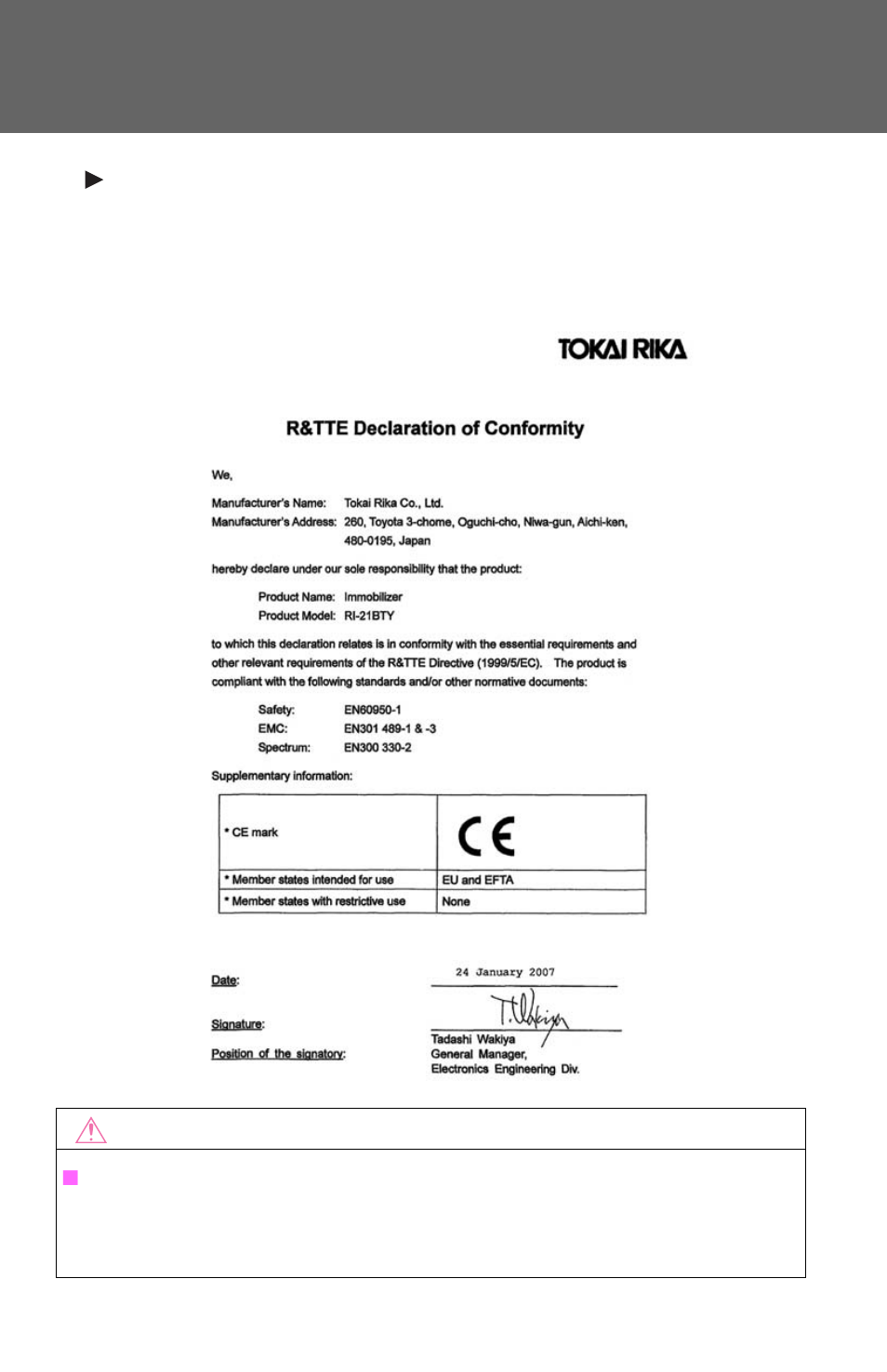 TOYOTA 2012 Tacoma User Manual | Page 62 / 594