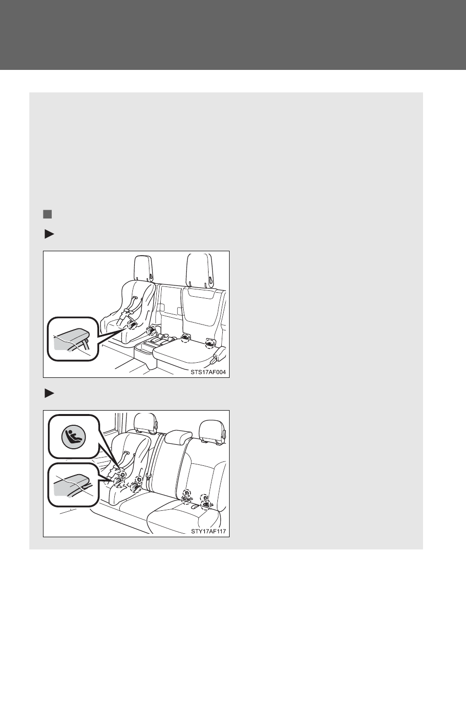 Installing child restraints | TOYOTA 2012 Tacoma User Manual | Page 88 / 594