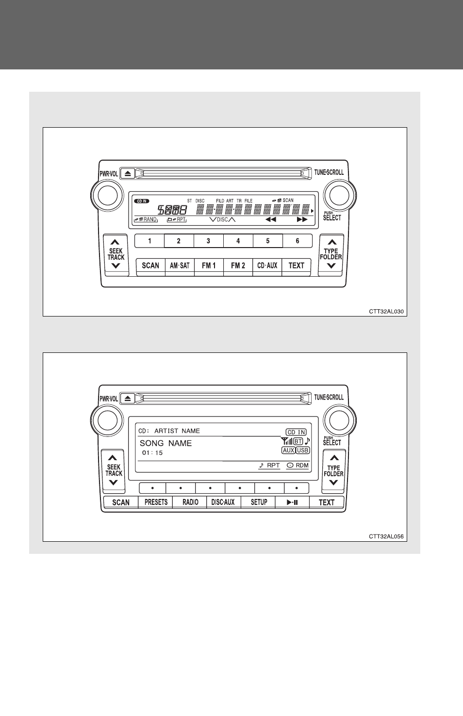 Sec_03_02, Audio system types | TOYOTA 2012 Matrix User Manual | Page 176 / 481